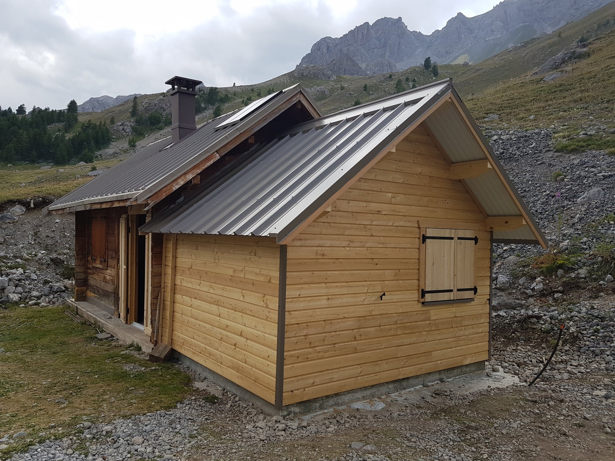 extension cabane