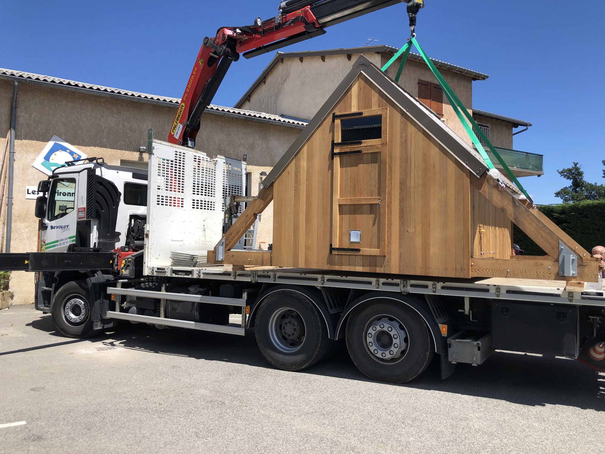 cabane heliportable